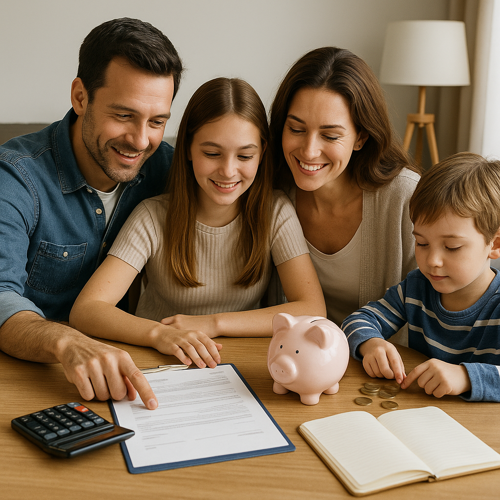 Como organizar o controle financeiro da família